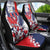 Panama Harpy Eagle Car Seat Cover Pro Mundi Beneficio Flor del Espiritu Santo - Wonder Print Shop