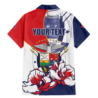 Personalized Panama Harpy Eagle Family Matching Mermaid Dress and Hawaiian Shirt Pro Mundi Beneficio Flor del Espiritu Santo - Wonder Print Shop