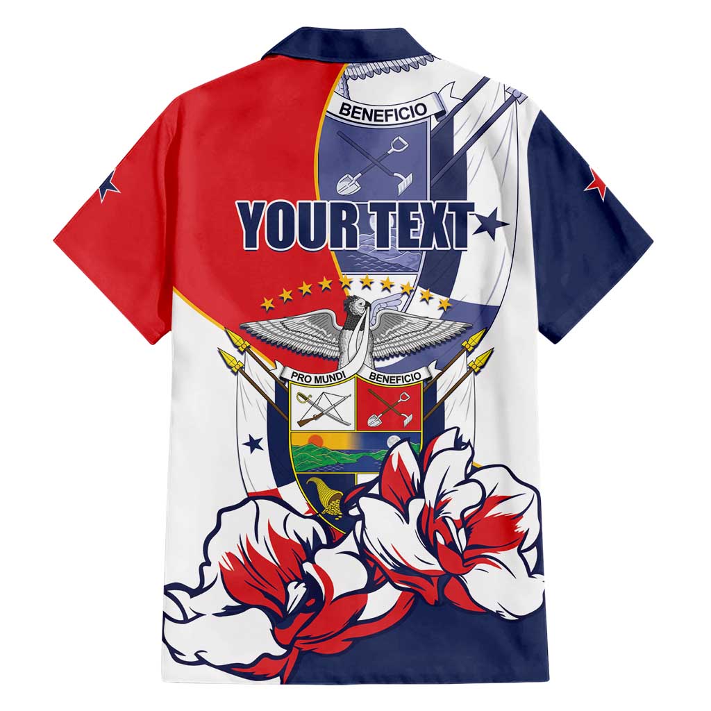 Personalized Panama Harpy Eagle Family Matching Short Sleeve Bodycon Dress and Hawaiian Shirt Pro Mundi Beneficio Flor del Espiritu Santo - Wonder Print Shop