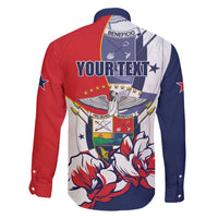 Personalized Panama Harpy Eagle Family Matching Summer Maxi Dress and Hawaiian Shirt Pro Mundi Beneficio Flor del Espiritu Santo - Wonder Print Shop