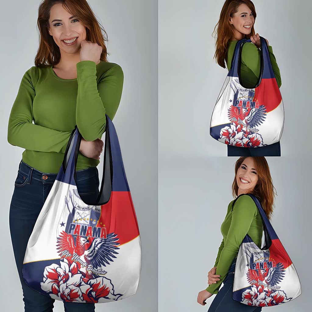 Panama Harpy Eagle Grocery Bag Pro Mundi Beneficio Flor del Espiritu Santo