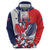 Personalized Panama Harpy Eagle Hoodie Pro Mundi Beneficio Flor del Espiritu Santo - Wonder Print Shop