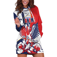 Personalized Panama Harpy Eagle Hoodie Dress Pro Mundi Beneficio Flor del Espiritu Santo - Wonder Print Shop