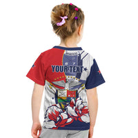 Personalized Panama Harpy Eagle Kid T Shirt Pro Mundi Beneficio Flor del Espiritu Santo - Wonder Print Shop