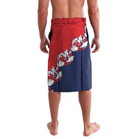 Personalized Panama Harpy Eagle Lavalava Pro Mundi Beneficio Flor del Espiritu Santo - Wonder Print Shop