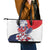Panama Harpy Eagle Leather Tote Bag Pro Mundi Beneficio Flor del Espiritu Santo - Wonder Print Shop