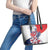 Panama Harpy Eagle Leather Tote Bag Pro Mundi Beneficio Flor del Espiritu Santo - Wonder Print Shop