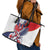 Panama Harpy Eagle Leather Tote Bag Pro Mundi Beneficio Flor del Espiritu Santo - Wonder Print Shop