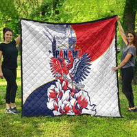 Panama Harpy Eagle Quilt Pro Mundi Beneficio Flor del Espiritu Santo - Wonder Print Shop