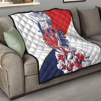 Panama Harpy Eagle Quilt Pro Mundi Beneficio Flor del Espiritu Santo - Wonder Print Shop