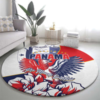 Panama Harpy Eagle Round Carpet Pro Mundi Beneficio Flor del Espiritu Santo