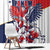 Panama Harpy Eagle Window Curtain Pro Mundi Beneficio Flor del Espiritu Santo - Wonder Print Shop