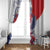 Panama Harpy Eagle Window Curtain Pro Mundi Beneficio Flor del Espiritu Santo - Wonder Print Shop