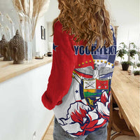 Personalized Panama Harpy Eagle Women Casual Shirt Pro Mundi Beneficio Flor del Espiritu Santo - Wonder Print Shop