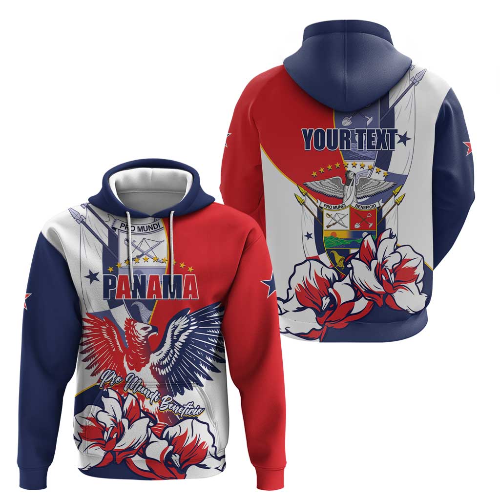 Personalized Panama Harpy Eagle Zip Hoodie Pro Mundi Beneficio Flor del Espiritu Santo - Wonder Print Shop