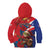 Personalized Puerto Rico Christmas Kid Hoodie Coqui Frog Playing Guitar - Wonder Print Shop
