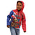 Personalized Puerto Rico Christmas Kid Hoodie Coqui Frog Playing Guitar - Wonder Print Shop