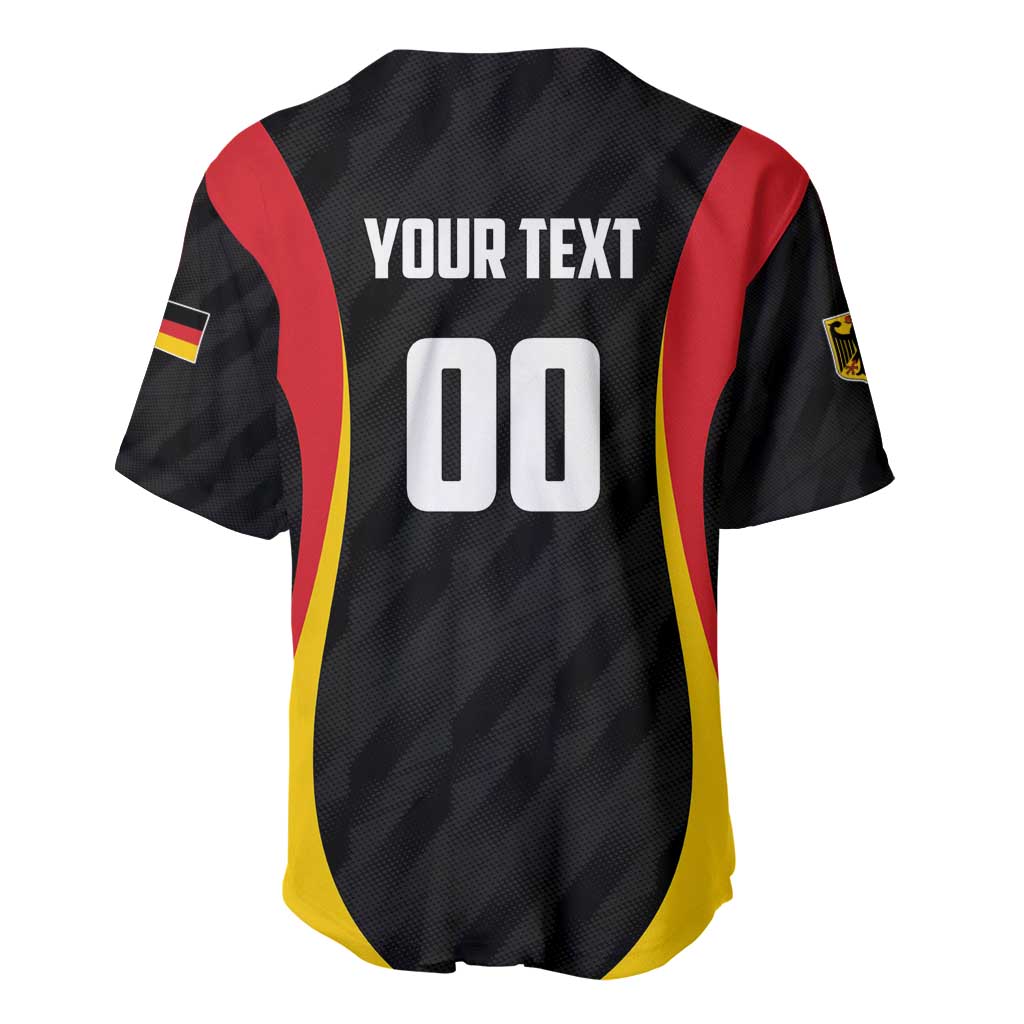 Custom Germany 2025 Champions Basketball Black Baseball Jersey - Wonder Print Shop