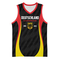 Custom Germany 2025 Champions Basketball Black Basketball Jersey - Wonder Print Shop
