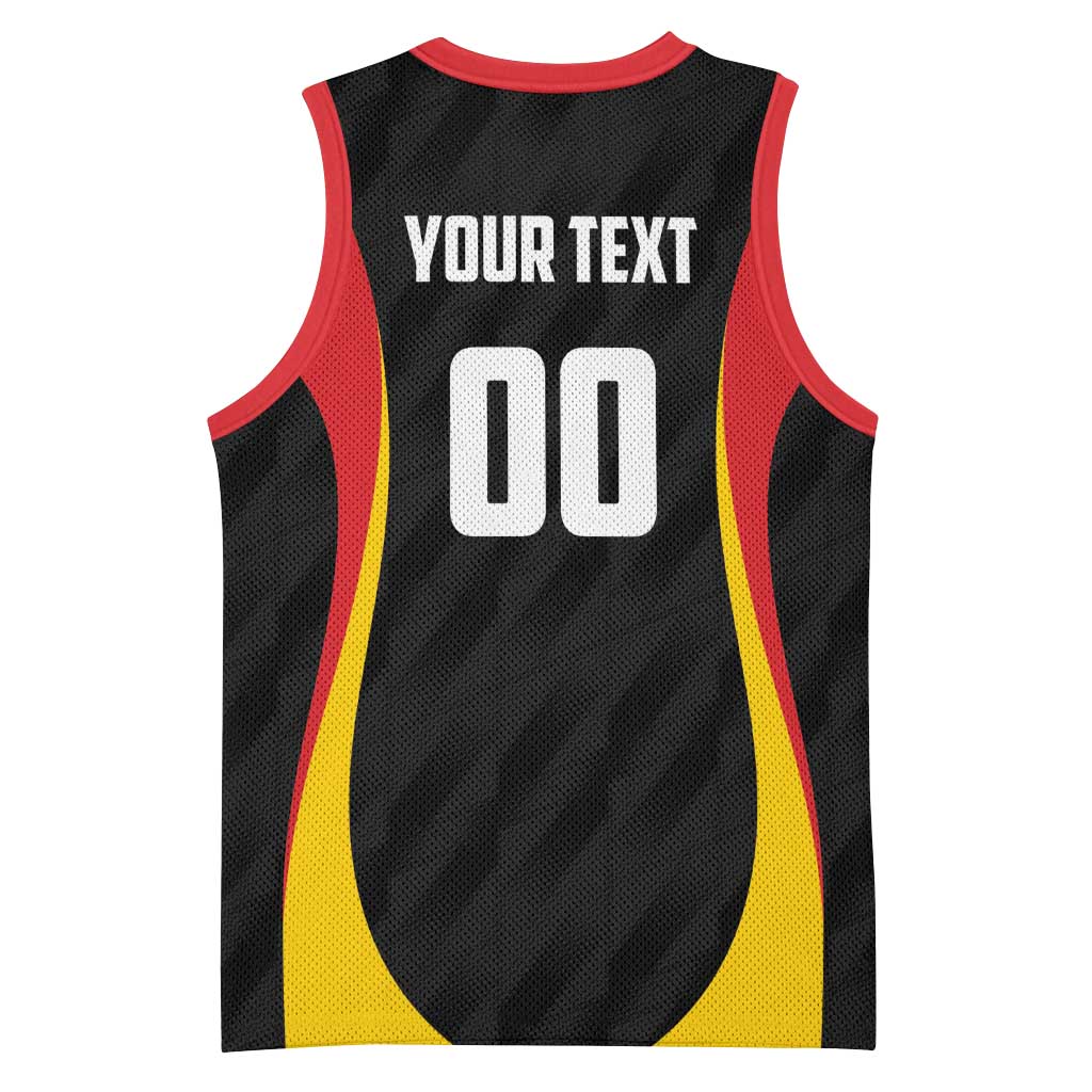 Custom Germany 2025 Champions Basketball Black Basketball Jersey - Wonder Print Shop
