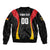Custom Germany 2025 Champions Basketball Black Bomber Jacket - Wonder Print Shop