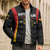 Custom Germany 2025 Champions Basketball Black Bomber Puffer Jacket - Wonder Print Shop