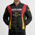 Custom Germany 2025 Champions Basketball Black Bomber Puffer Jacket - Wonder Print Shop