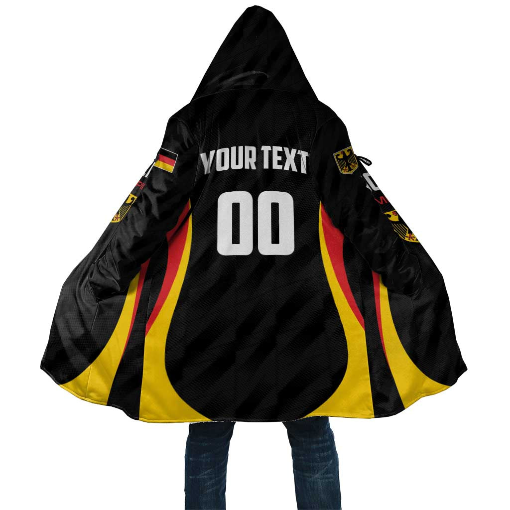 Custom Germany 2025 Champions Basketball Black Cloak - Wonder Print Shop