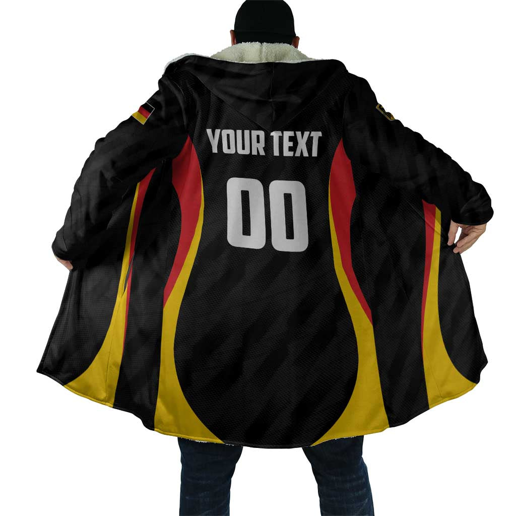 Custom Germany 2025 Champions Basketball Black Cloak - Wonder Print Shop