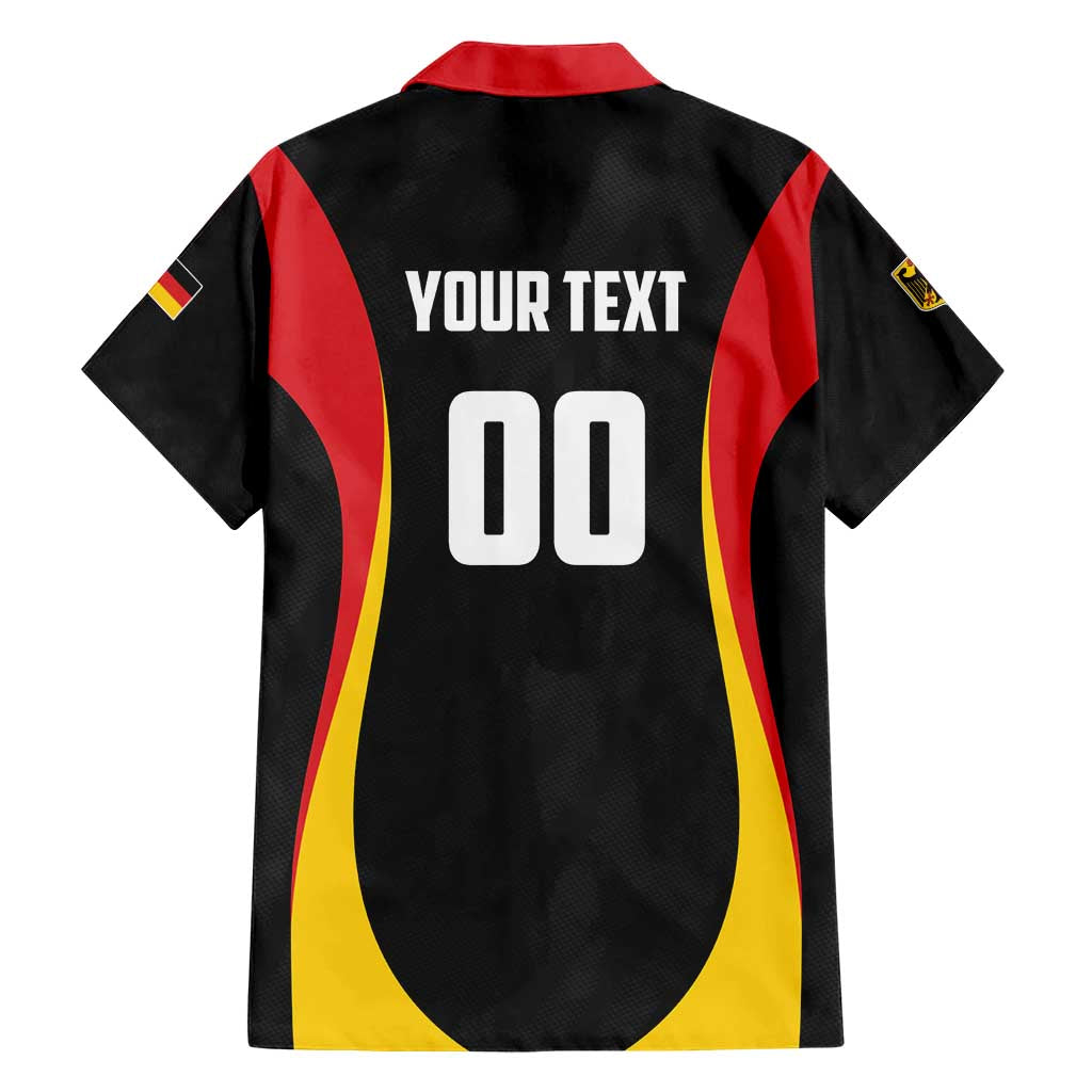 Custom Germany 2025 Champions Basketball Black Hawaiian Shirt - Wonder Print Shop