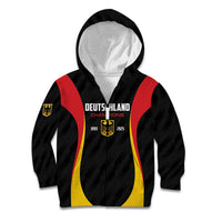 Custom Germany 2025 Champions Basketball Black Kid Hoodie - Wonder Print Shop