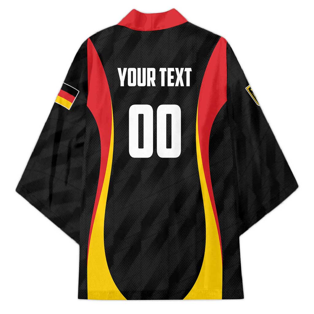 Custom Germany 2025 Champions Basketball Black Kimono - Wonder Print Shop
