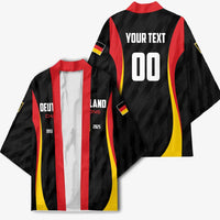 Custom Germany 2025 Champions Basketball Black Kimono - Wonder Print Shop