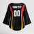 Custom Germany 2025 Champions Basketball Black Kimono Sleeve Blouse - Wonder Print Shop