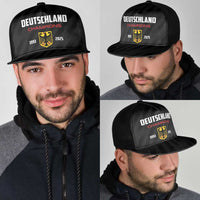 Germany 2025 Champions Basketball Black Mesh Trucker Cap - Wonder Print Shop