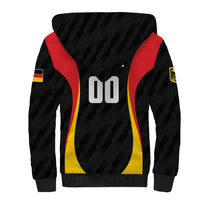 Custom Germany 2025 Champions Basketball Black Sherpa Hoodie - Wonder Print Shop