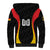 Custom Germany 2025 Champions Basketball Black Sherpa Hoodie - Wonder Print Shop
