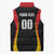 Custom Germany 2025 Champions Basketball Black Sleeveless Puffer Jacket - Wonder Print Shop