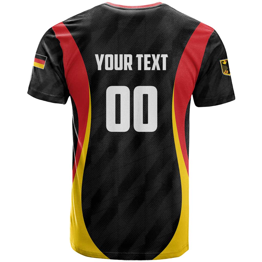 Custom Germany 2025 Champions Basketball Black T Shirt - Wonder Print Shop