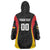 Custom Germany 2025 Champions Basketball Black Wearable Blanket Hoodie - Wonder Print Shop