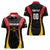 Custom Germany 2025 Champions Basketball Black Women Polo Shirt - Wonder Print Shop