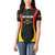 Custom Germany 2025 Champions Basketball Black Women Polo Shirt - Wonder Print Shop