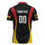 Custom Germany 2025 Champions Basketball Black Zipper Polo Shirt - Wonder Print Shop