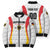 Custom Germany 2025 Champions Basketball White Bomber Puffer Jacket - Wonder Print Shop