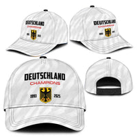 Germany 2025 Champions Basketball White Classic Cap - Wonder Print Shop