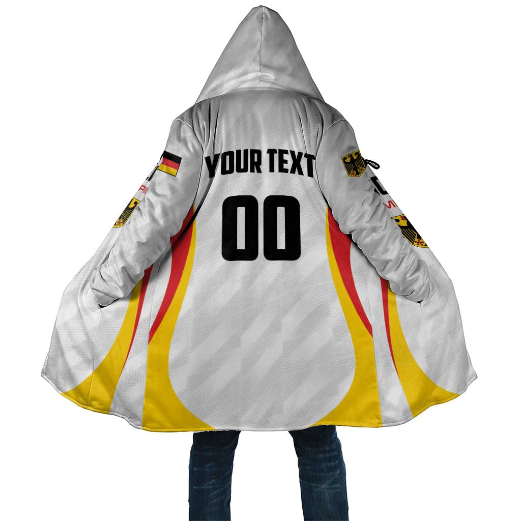 Custom Germany 2025 Champions Basketball White Cloak - Wonder Print Shop
