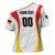 Custom Germany 2025 Champions Basketball White Cross Shoulder Shirt - Wonder Print Shop