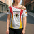 Custom Germany 2025 Champions Basketball White Cross Shoulder Shirt - Wonder Print Shop