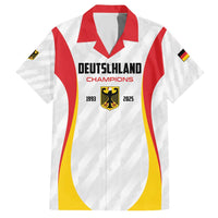 Custom Germany 2025 Champions Basketball White Hawaiian Shirt - Wonder Print Shop