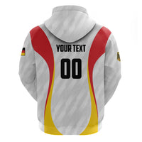 Custom Germany 2025 Champions Basketball White Hoodie - Wonder Print Shop